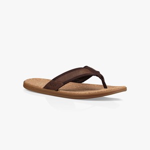 Ugg Seaside Flip Tofflor Herr Bruna (948231ZNP)